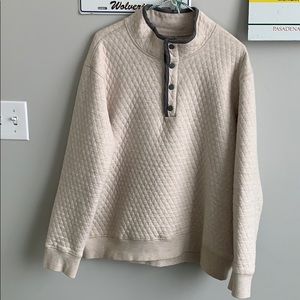 Quilted pullover